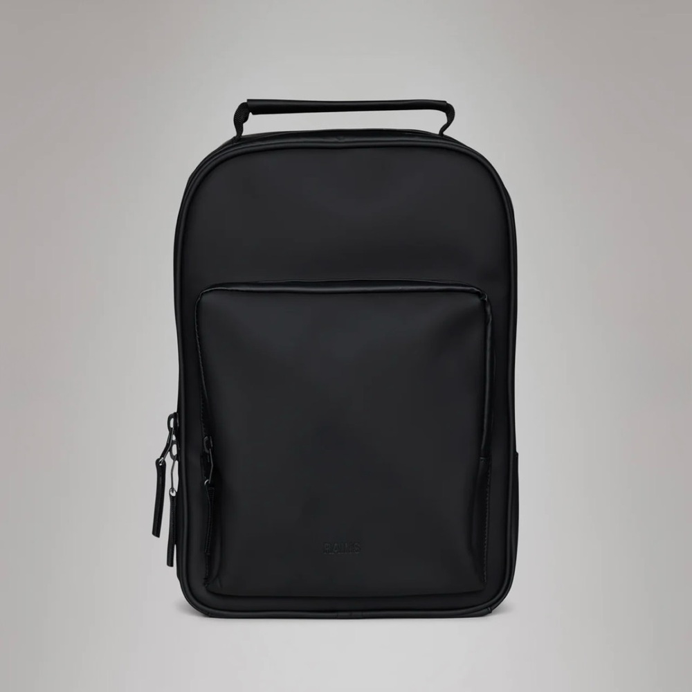 Rains Book Daypack Black